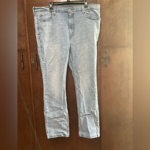Levi’s 511 men’s jeans in modern light blue denim wash size W42 L32